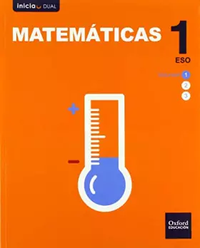 Couverture du produit · Inicia Dual Matemáticas 1º ESO Libro del Alumno Volumen 1