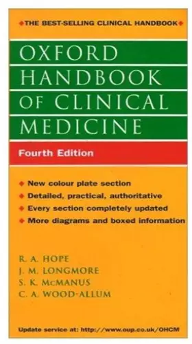 Couverture du produit · Oxford Handbook of Clinical Medicine