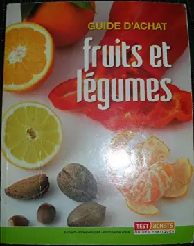 Couverture du produit · guide d'achat : fruits et légumes