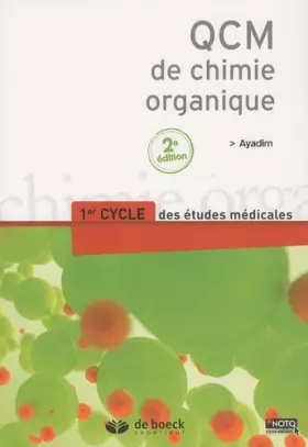 Couverture du produit · QCM de chimie organique (2015)