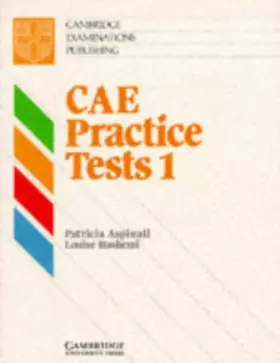 Couverture du produit · CAE Practice Tests 1 Student's book