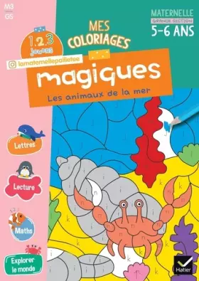 Couverture du produit · Mes coloriages magiques GS: 1, 2, 3 Jouons !