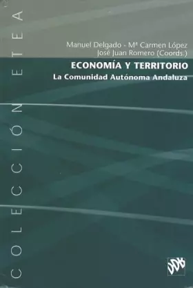 Couverture du produit · Economía y territorio, la comunidad autónoma andaluza