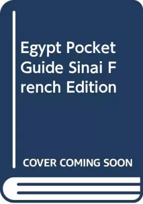 Couverture du produit · Egypt Pocket Guide Sinai French Edition