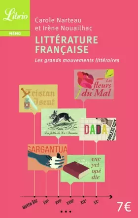 Couverture du produit · Littérature française : Les grands mouvements littéraires du Moyen-Age au XXe siècle