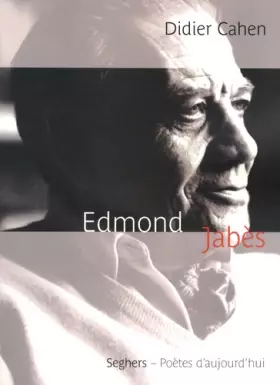 Couverture du produit · Edmond Jabès