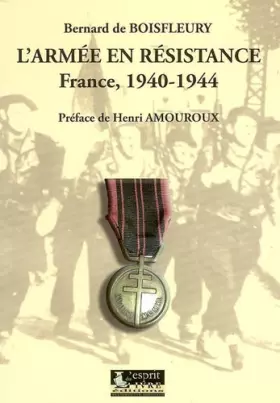 Couverture du produit · L'armée en résistance : France, 1940-1944