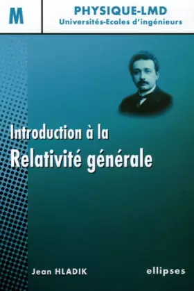 Couverture du produit · Introduction à la relativité générale Niveau M