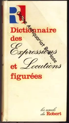 Couverture du produit · Dictionnaire des Expressions et des Locutions Figurees