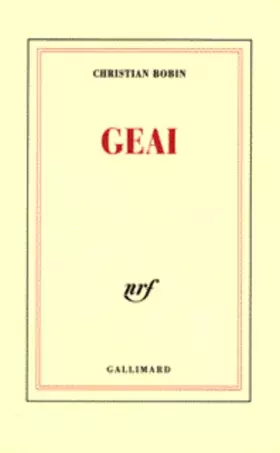 Couverture du produit · Geai