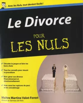 Couverture du produit · Le Divorce Pour les nuls
