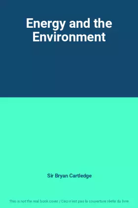 Couverture du produit · Energy and the Environment