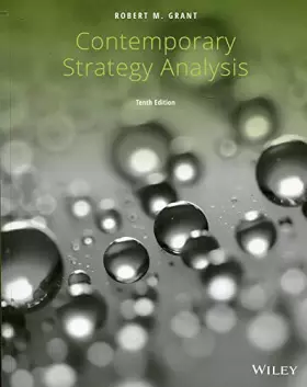 Couverture du produit · Contemporary Strategy Analysis