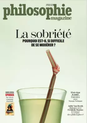 Couverture du produit · Philosophie Magazine N°163 : La sobriété - oct 2022