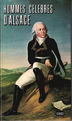 Couverture du produit · Hommes célèbres d'Alsace