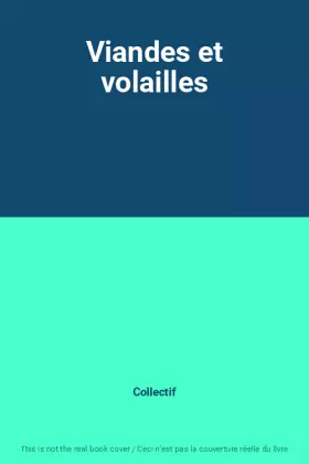 Couverture du produit · Viandes et volailles