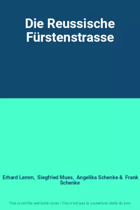 Couverture du produit · Die Reussische Fürstenstrasse