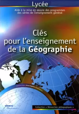 Couverture du produit · Clés pour l'enseignement de la géographie