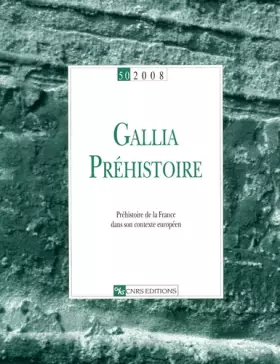 Couverture du produit · Gallia préhistoire 50