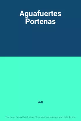 Couverture du produit · Aguafuertes Portenas
