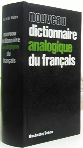 Couverture du produit · Nouveau dictionnaire analogique du français