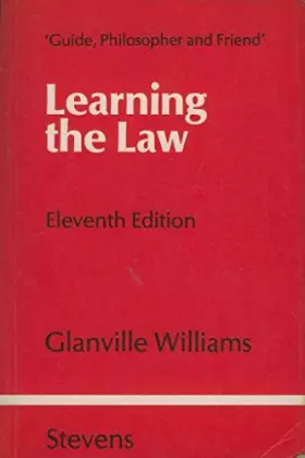 Couverture du produit · Learning the Law