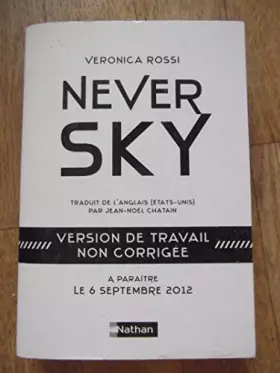 Couverture du produit · Never Sky (version de travail non corrigée)