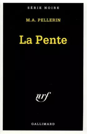Couverture du produit · La Pente