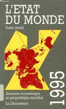 Couverture du produit · L'ETAT DU MONDE. Edition 1995