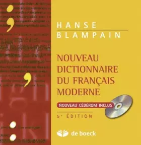 Couverture du produit · Nouveau dictionnaire des difficultés du français moderne (1Cédérom)