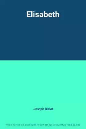 Couverture du produit · Elisabeth