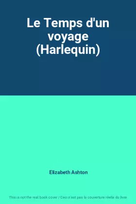 Couverture du produit · Le Temps d'un voyage (Harlequin)
