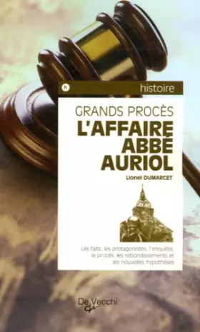 Couverture du produit · L'Affaire Abbé Auriol