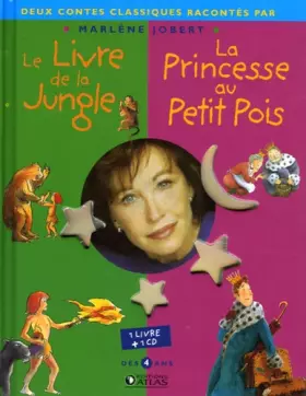 Couverture du produit · Le livre de la jungle, la princesse au petit pois: Racontés par Marlène Jobert