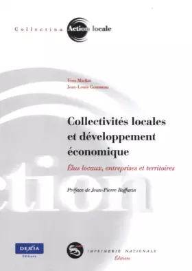 Couverture du produit · Collectivités locales et développement économique