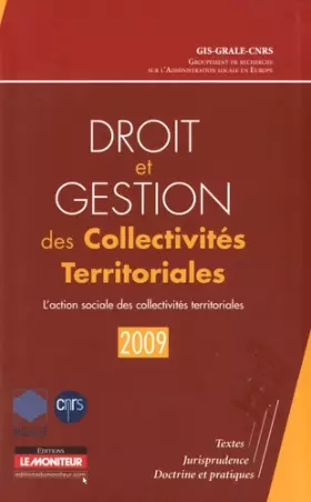Couverture du produit · Droit et gestion des collectivités territoriales - 2009