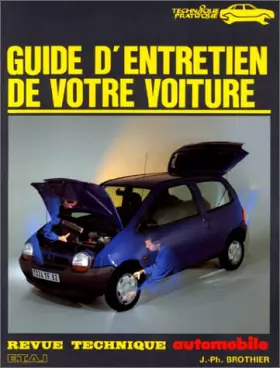 Couverture du produit · Guide de l'entretien de votre voiture