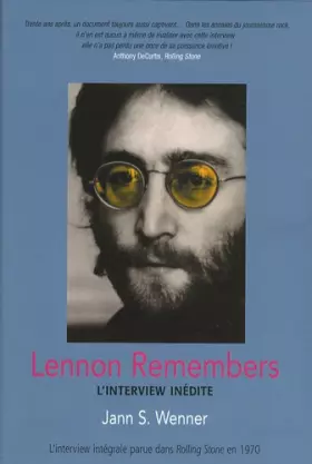 Couverture du produit · Lennon remembers - L'interview inédite