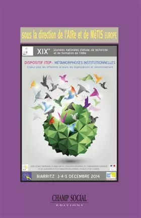 Couverture du produit · Dispositif item : métamorphoses institutionnelles, enjeux pour les differents acteurs, les organisations