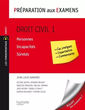 Couverture du produit · Droit civil 1 : Personnes, incapacités, sûretés