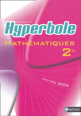 Couverture du produit · Hyperbole : Mathématiques, 2nde