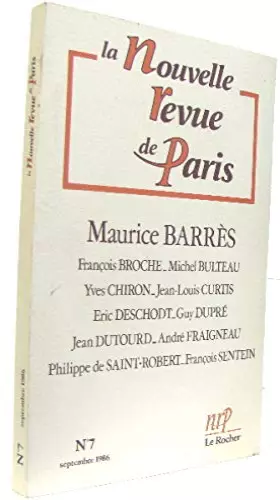 Couverture du produit · Revue de Paris, nouvelle 7