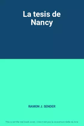 Couverture du produit · La tesis de Nancy