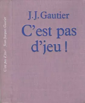 Couverture du produit · C'est pas d'jeu