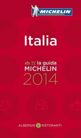 Couverture du produit · GUIDE MICHELIN ITALIE 2014 EN ITALIEN