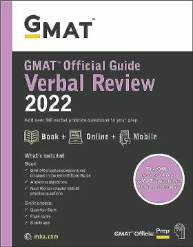 Couverture du produit · GMAT Official Guide Verbal Review 2022