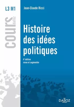 Couverture du produit · Histoire des idées politiques. 4e éd.