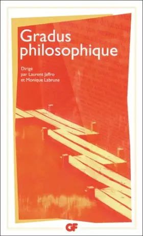 Couverture du produit · Gradus philosophique : Un répertoire d'introductions méthodiques à la lecture des oeuvres