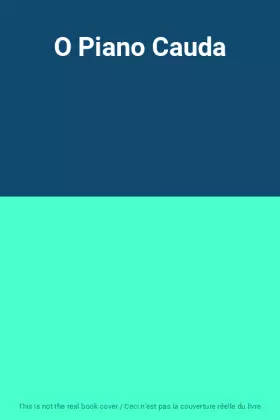 Couverture du produit · O Piano Cauda