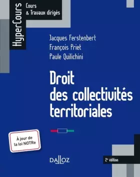 Couverture du produit · Droit des collectivités territoriales - 2e ed.: HyperCours